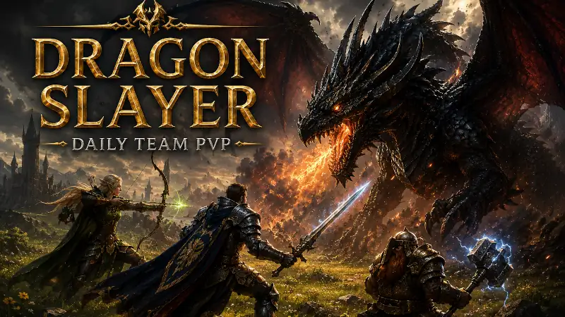Lineage2 Interlude Dragon Slayer event banner on Warland Legacy
