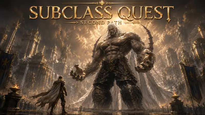 Lineage2 Interlude subclass quest guide banner on Warland Legacy