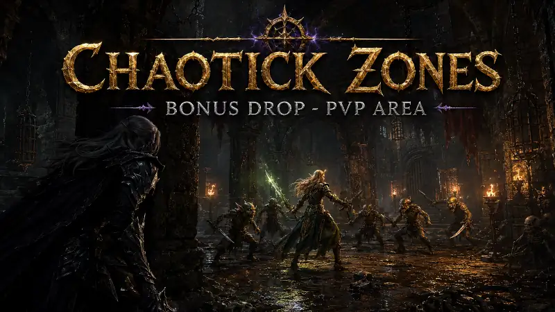 Lineage2 Interlude chaotic farm zone banner on Warland Legacy