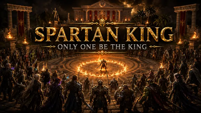 Lineage2 Interlude Spartan King event banner on Warland Legacy